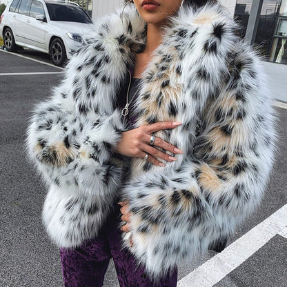 Serbachi™ - Faux Fur Coat - Serbachi