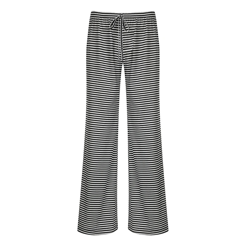 Striped Knit Pants - Serbachi