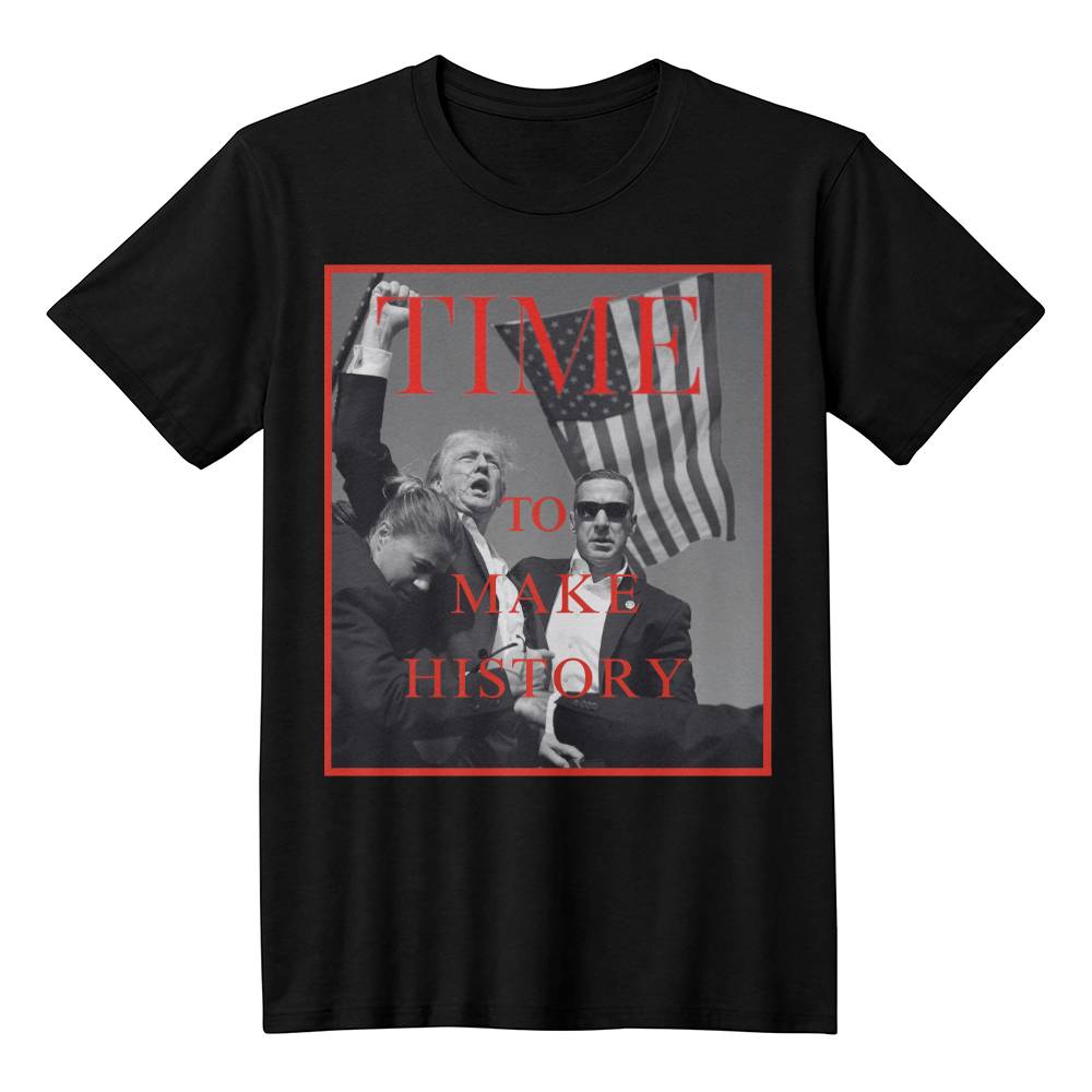 Time To Make History Tshirt - Serbachi