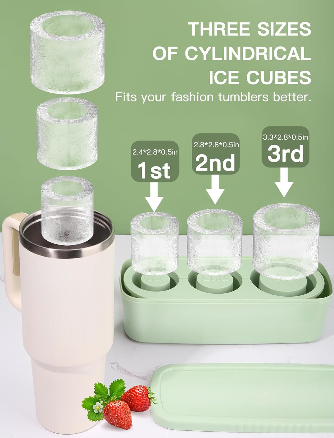 Tumbler Ice Molds - Serbachi