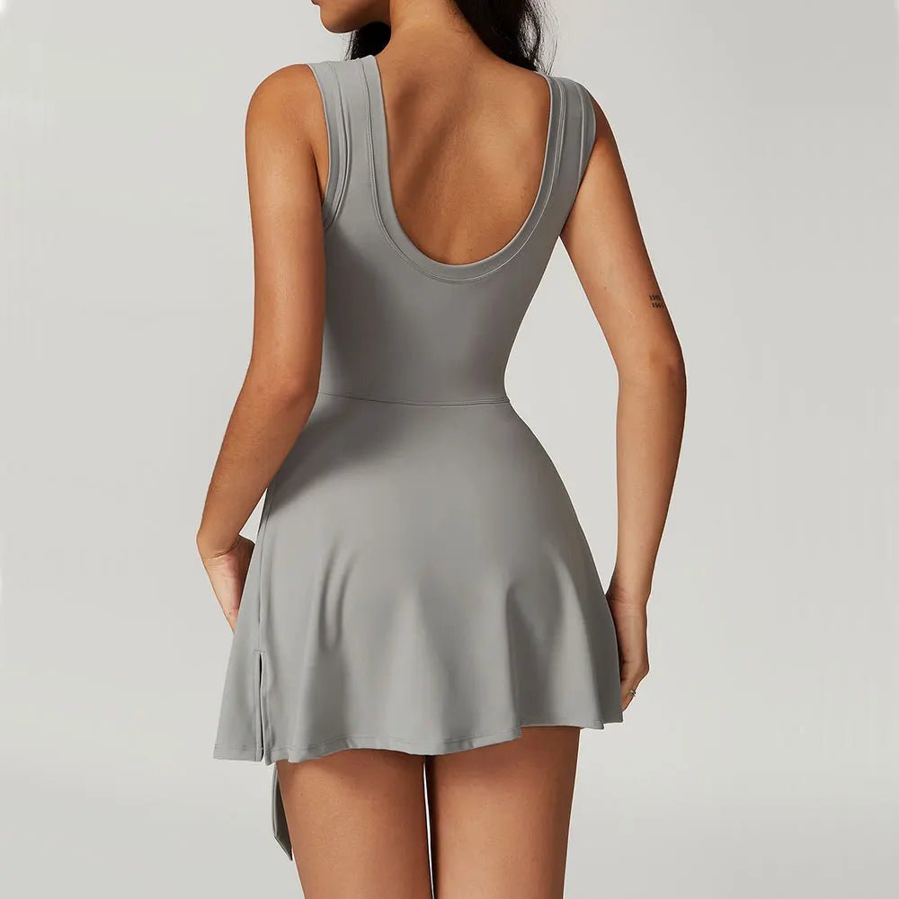 WRAP DRESS ROMPER - Serbachi