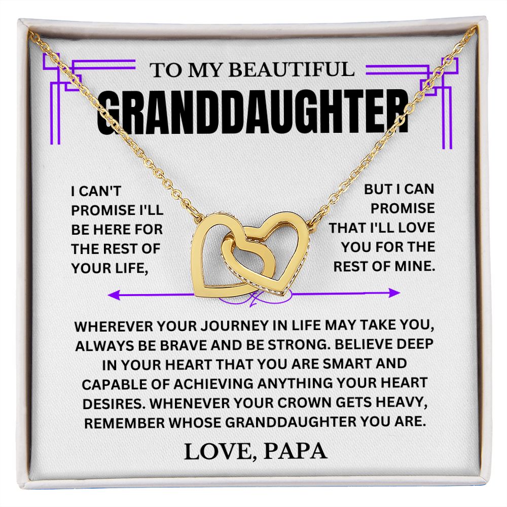 [ALMOST SOLD OUT] To My Granddaughter - Love PAPA - Serbachi