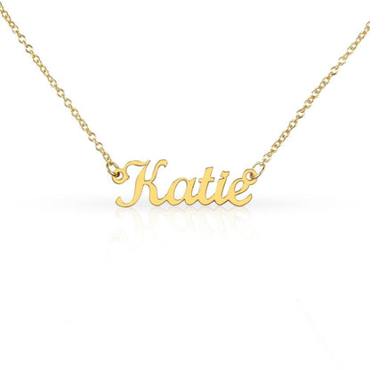 Create A Cute Custom 18K Gold Necklace For Yourself or Loved One!!! - Serbachi