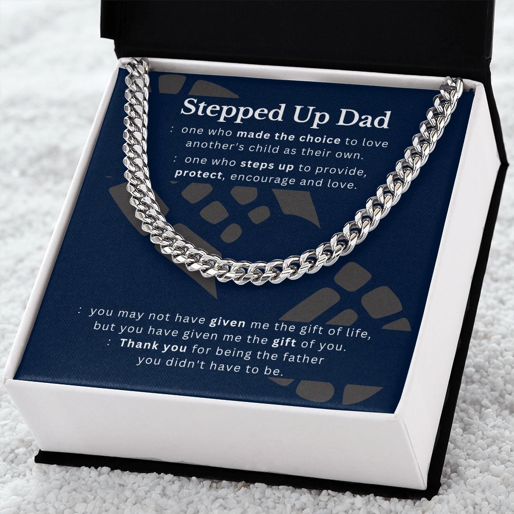 Dad - Stepped Up Dad - Cuban Link Chain - Serbachi