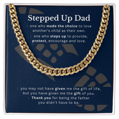 Dad - Stepped Up Dad - Cuban Link Chain - Serbachi