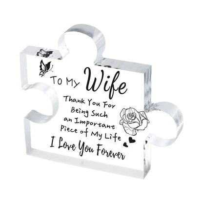 💕Engraved Puzzle for Sisters/Mom/Dad/Besties/Daughter/Grandma/Wife - Serbachi