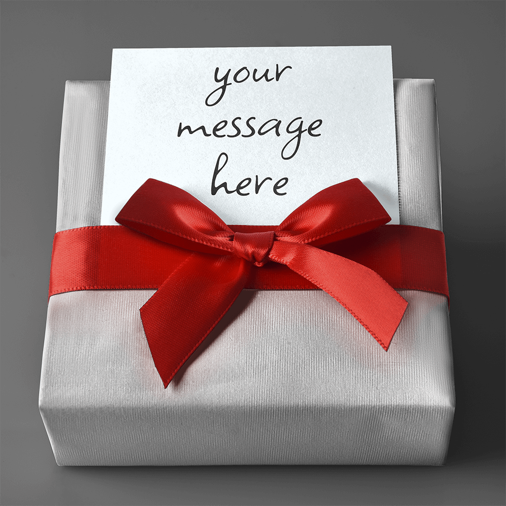 Gift Wrap with Personalized Message - Serbachi