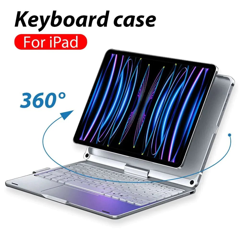  iPad 360° Rotating Keyboard Case - Serbachi