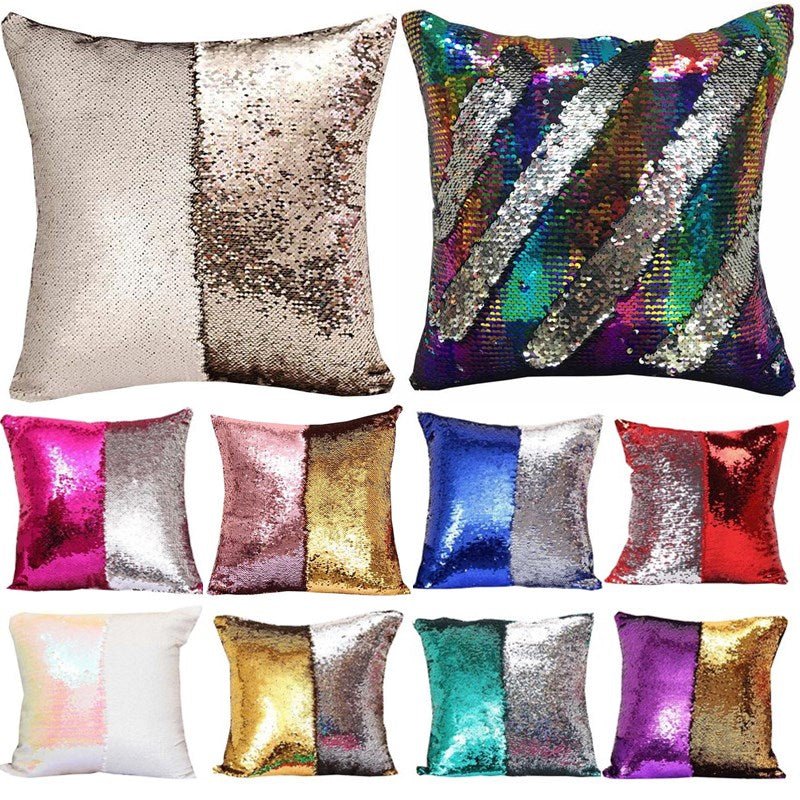 Magic Sequin Pillow Case for Fancy Mermaids - Serbachi