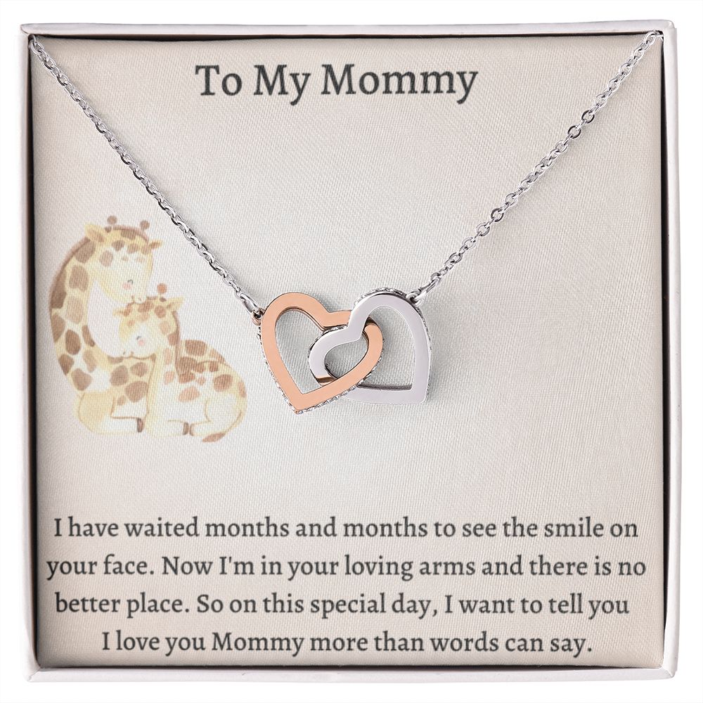 New Mom Necklace, New Mom Gift, Newborn Baby Gift For Mom, New Baby Gift, Push Present, Push Gift - Serbachi