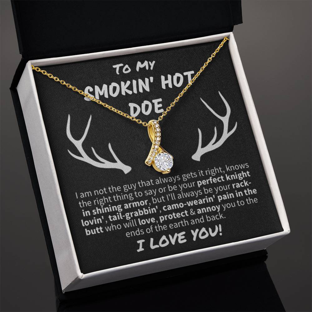 Smokin' Hot Doe Forever Love Necklace - Serbachi