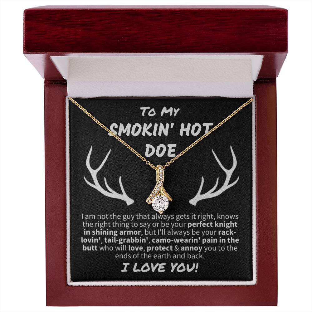 Smokin' Hot Doe Forever Love Necklace - Serbachi