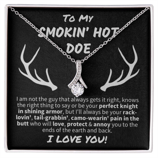 Smokin' Hot Doe Forever Love Necklace - Serbachi