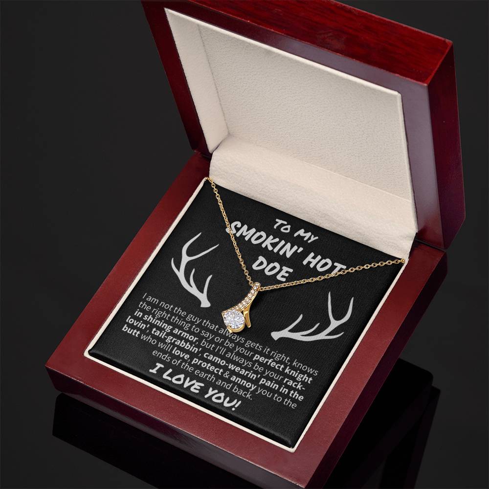 Smokin' Hot Doe Forever Love Necklace - Serbachi