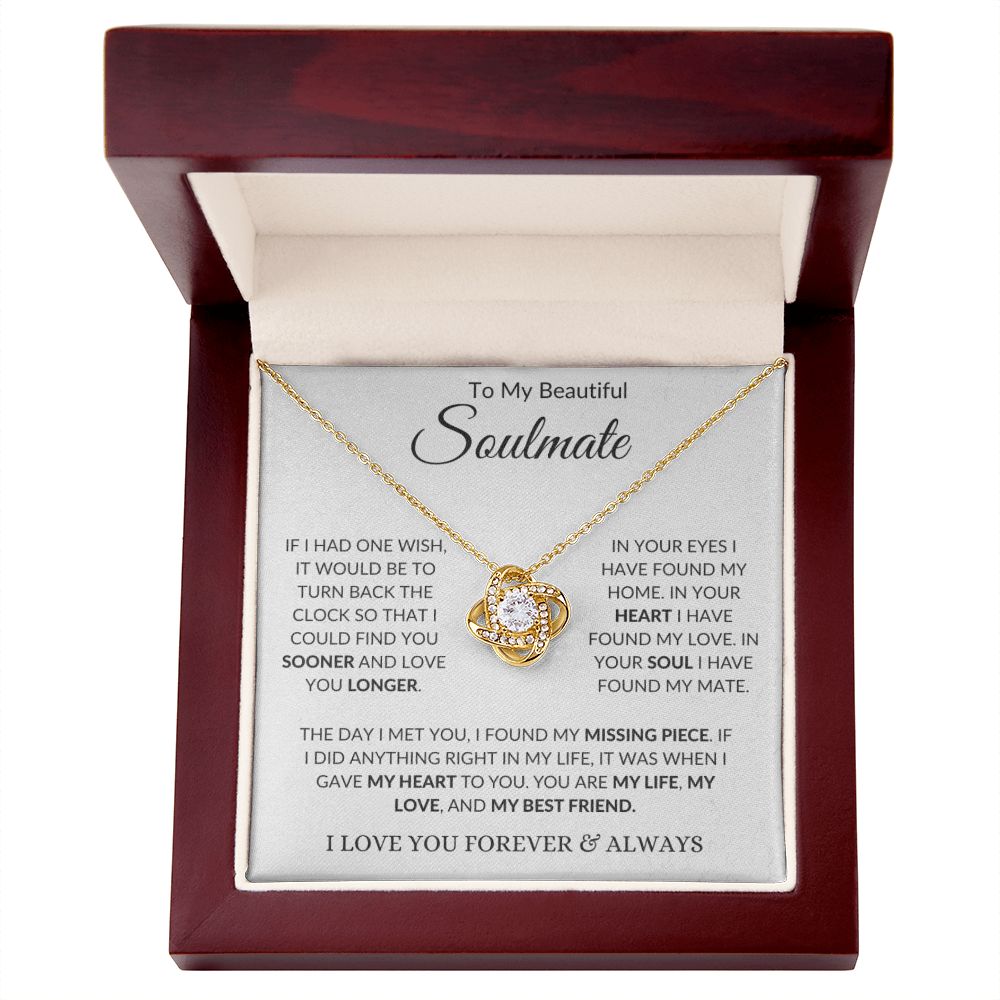 Soulmate | Love Knot Necklace - Serbachi