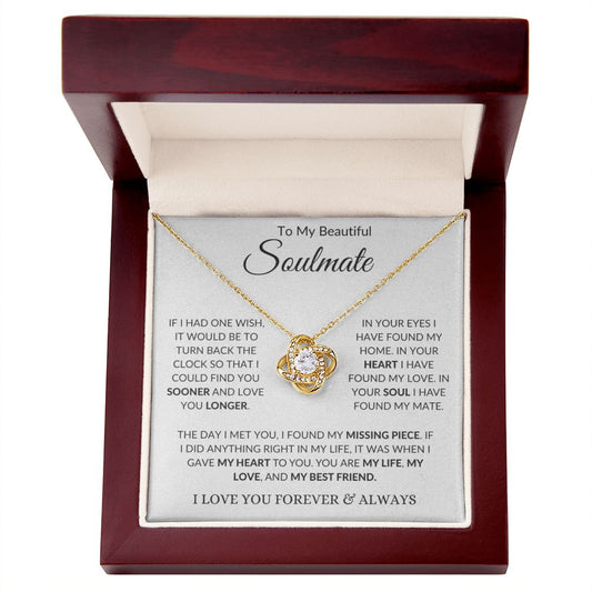 Soulmate | Love Knot Necklace - Serbachi