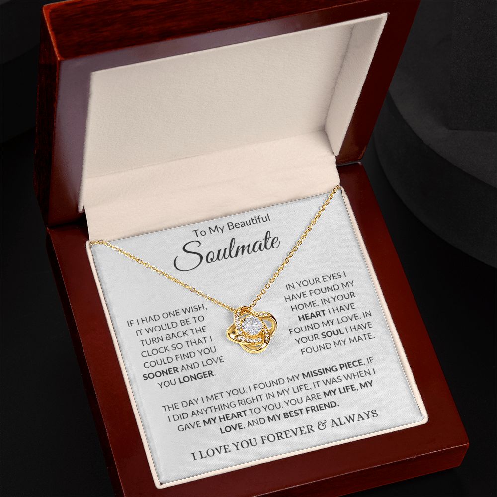 Soulmate | Love Knot Necklace - Serbachi