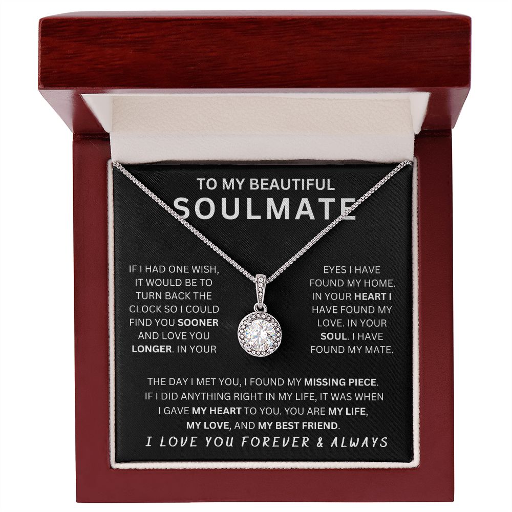 Soulmate - Missing Piece - White Gold Eternal Hope - Serbachi