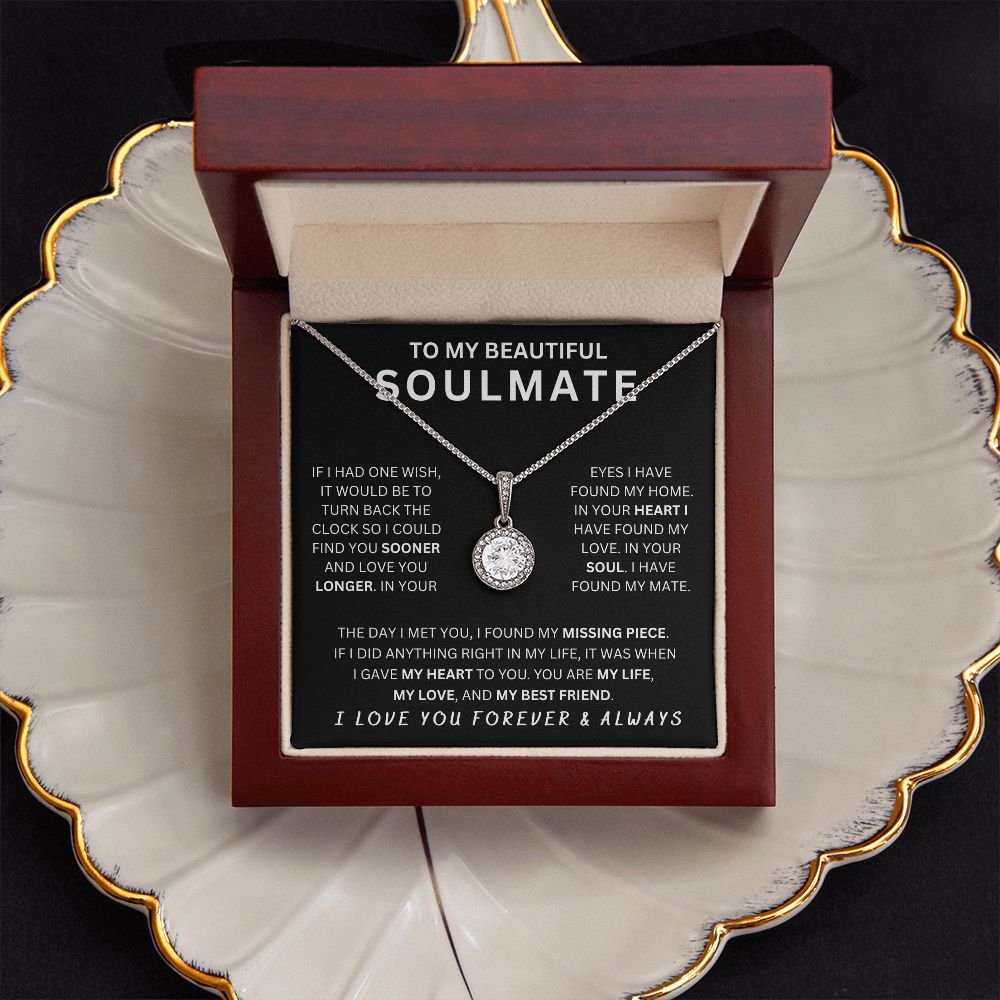 Soulmate - Missing Piece - White Gold Eternal Hope - Serbachi