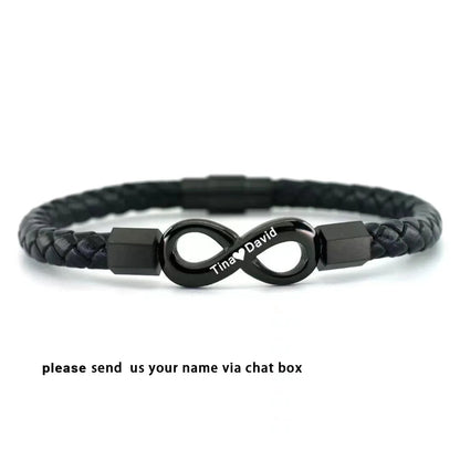 To My Man" - Infinity Personalized Bracelet (Pre Order) - Serbachi